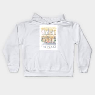 The Plaza Hotel New York Kids Hoodie